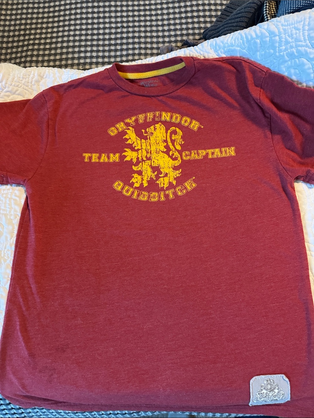 Gryffindor Team Captain Quidditch T-Shirt - Kids Red